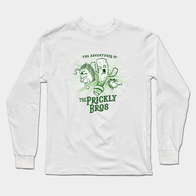 The Prickly Bros Long Sleeve T-Shirt by jeffross